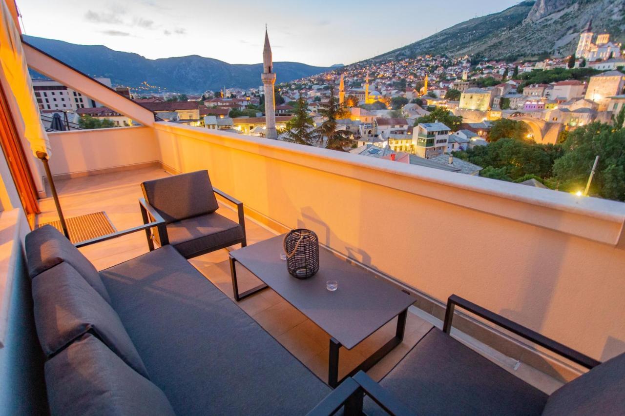 Sky Penthouse Old Bridge With Sauna And Jacuzzi Mostar Eksteriør billede